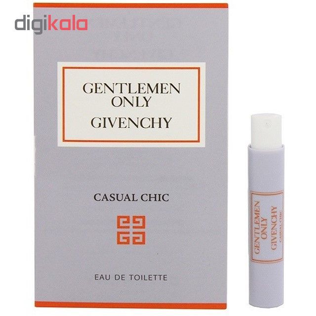 عطر جیبی مردانه ژیوانشی مدل Gentlemen Only Casual Chic حجم 1 میلی لیتر -  - 2