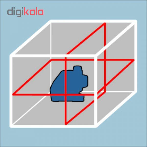 تراز لیزری بوش مدل GLL 2-80 P Lbox