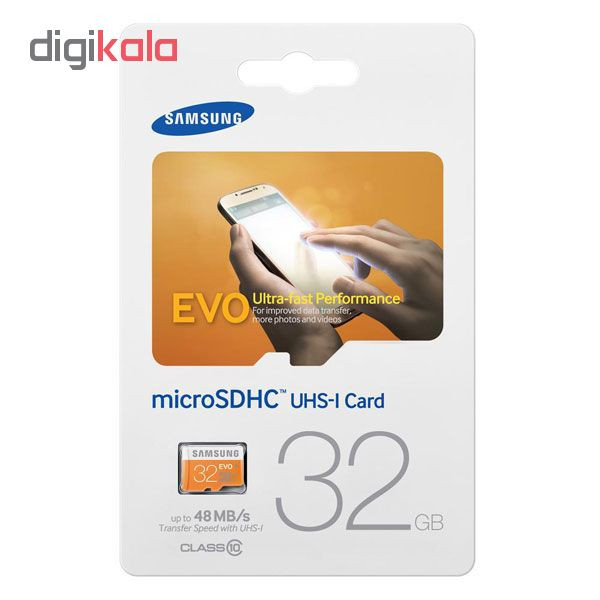 کارت حافظه microSDHC سامسونگ مدل Evo کلاس 10 استاندارد UHS-I U1 سرعت 95MBps ظرفیت 32 گیگابایت