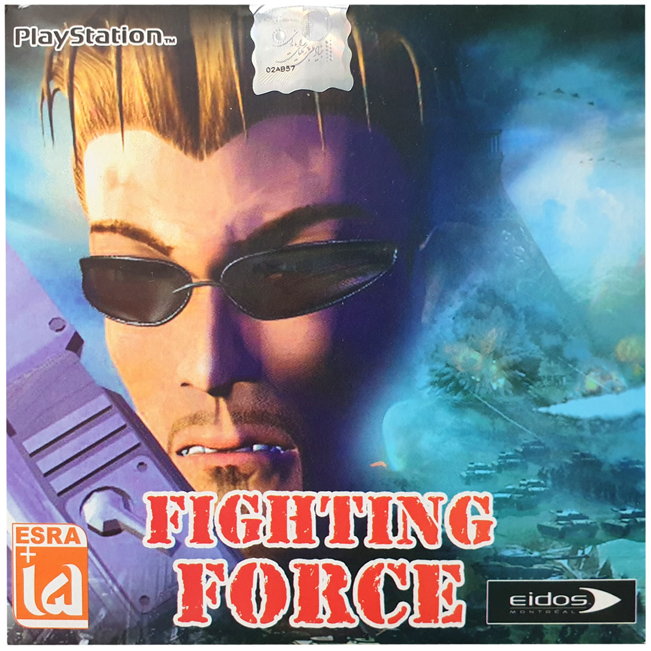 بازی Fighting Force مخصوص PS1