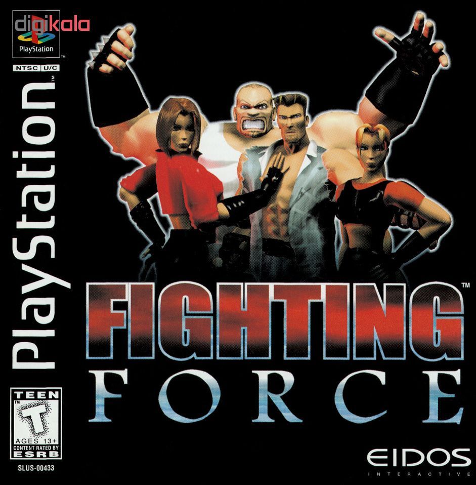 بازی Fighting Force مخصوص PS1