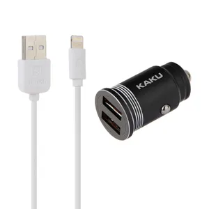 شارژر فندکی ایکاکو مدل KSC-183 به همراه کابل تبدیل لایتنینگ