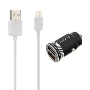 شارژر فندکی ایکاکو مدل KSC-183 به همراه کابل تبدیل USB-C