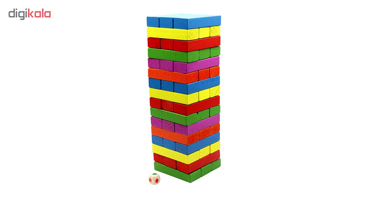 بازی فکری طرح برج هیجان مدل Jenga