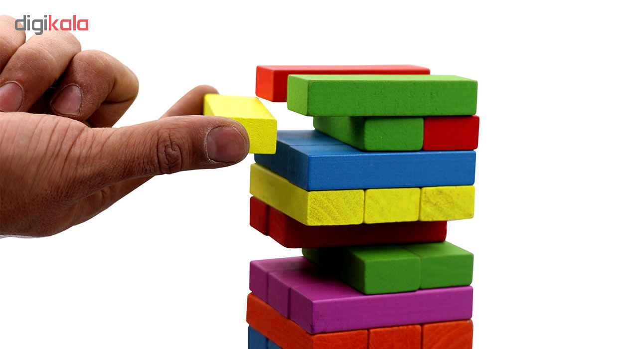 بازی فکری طرح برج هیجان مدل Jenga