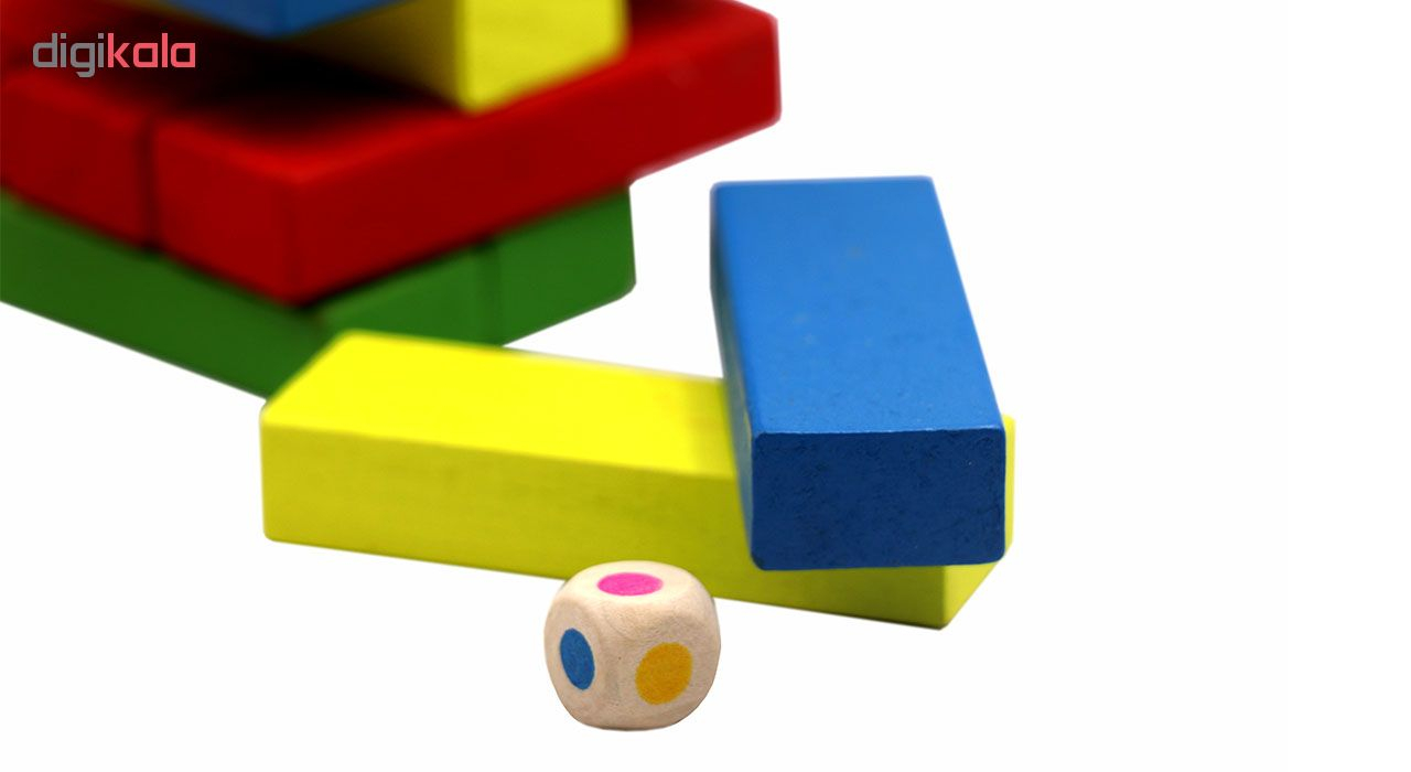 بازی فکری طرح برج هیجان مدل Jenga