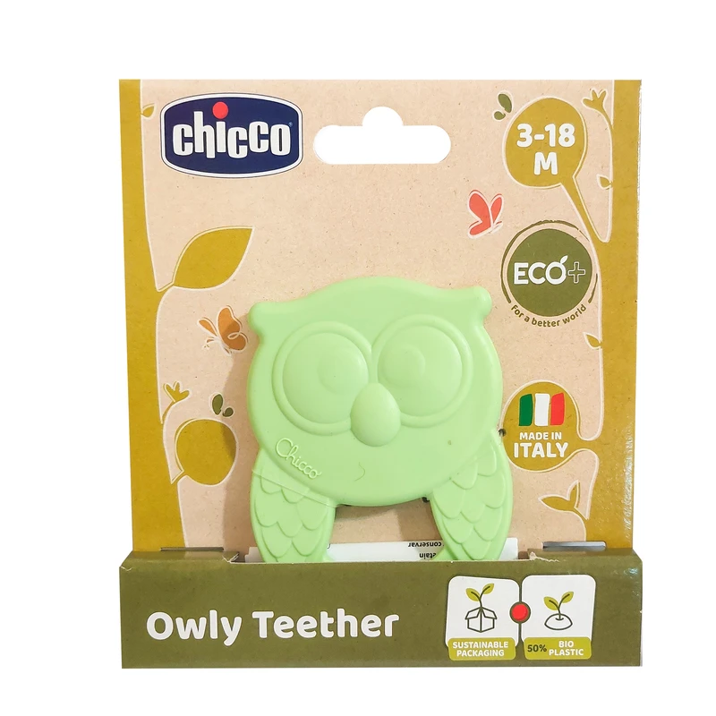 عکس شماره 5 : دندان گیر کودک چیکو طرح جغد مدل c10489