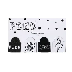 نشانگر کتاب طرح pink بسته 4 عددی