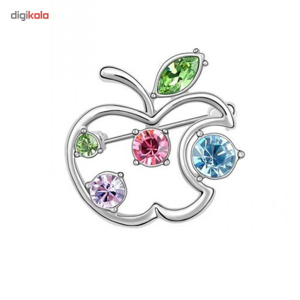 گل سینه روزینی مدل Br06 گل سینه روزینی مدل Br06