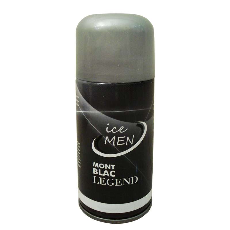 اسپری خوشبو کننده بدن آیس من مدل mont blac legend حجم 150 میلی لیتر