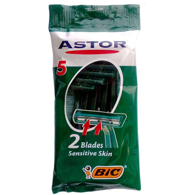 خود تراش بیک مدل ASTOR 5 بسته 5 عددی خود تراش بیک مدل ASTOR 5 بسته 5 عددی