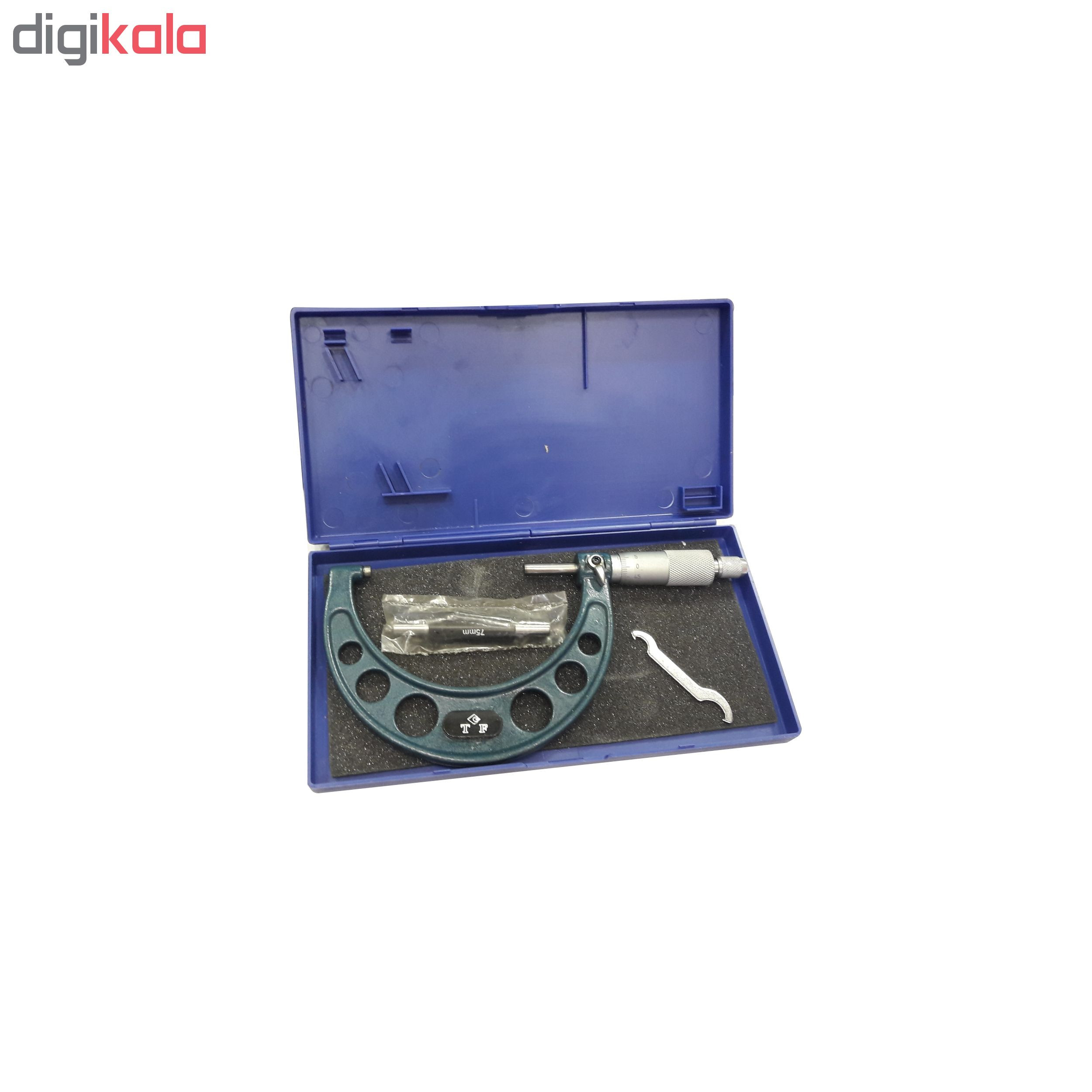 میکرومتر تی اف مدل M75100 گستره 75-100 میلی متر میکرومتر تی اف مدل M75100 گستره 75-100 میلی متر