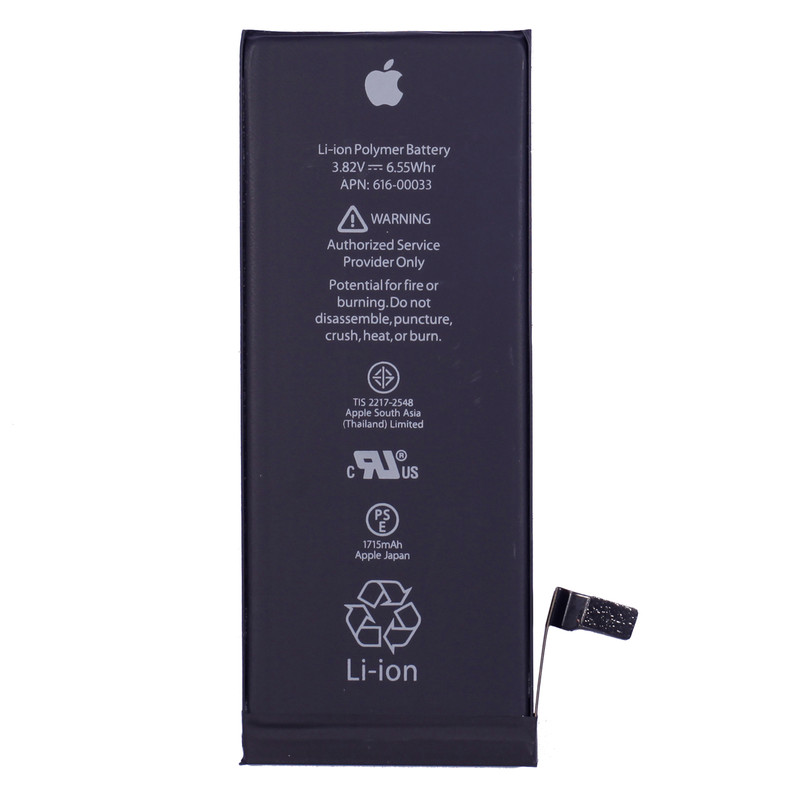 باتری  مدل 00033-616 APN  ظرفیت 1715 میلی آمپر ساعت مناسب برای گوشی موبایل اپل iPhone 6S