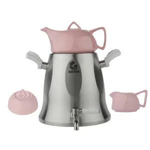 ست کتری و قوری جی فی نی کد 02 با ظرف شیر و شکر