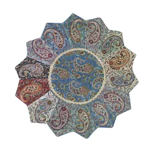 رومیزی ترمه طرح خورشید کد A1206