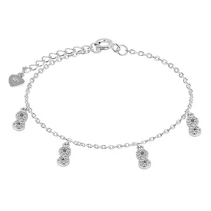 دستبند نقره زنانه اقلیمه کد DN436