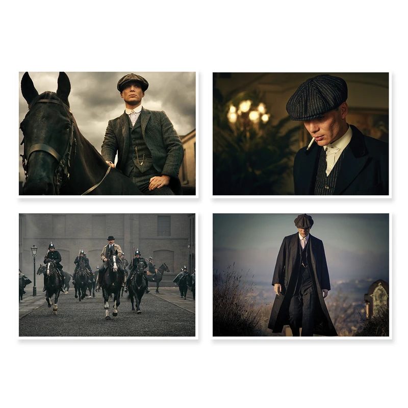پوستر طرح Peaky Blinders کد A-1024 مجموعه 4 عددی