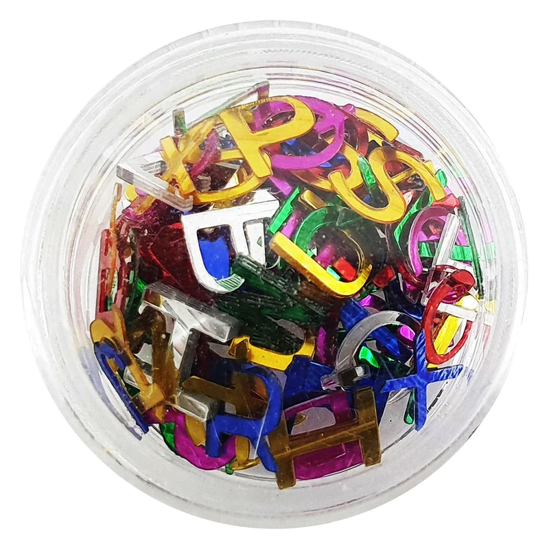 مجموعه تزیین ناخن طرح حروف انگلیسی مدل ALP