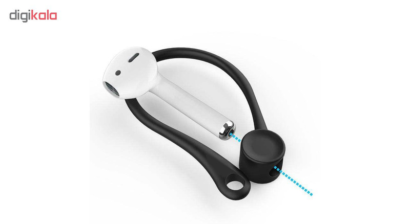 نگهدارنده دور گوشی مدل HK-02 بسته 2 عددی مناسب برای هدفون اپل ایرپاد