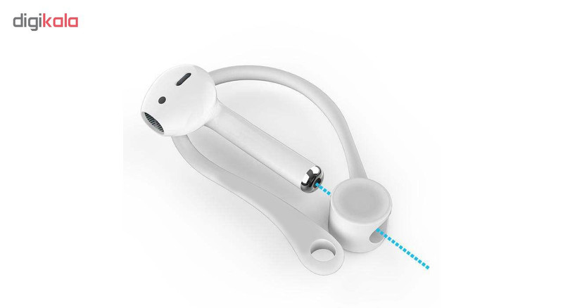 نگهدارنده دور گوشی مدل HK-02 بسته 2 عددی مناسب برای هدفون اپل ایرپاد