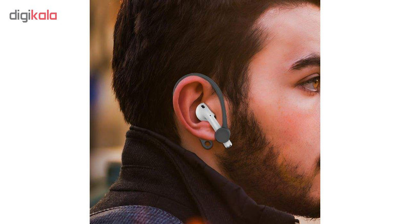 نگهدارنده دور گوشی مدل HK-02 بسته 2 عددی مناسب برای هدفون اپل ایرپاد