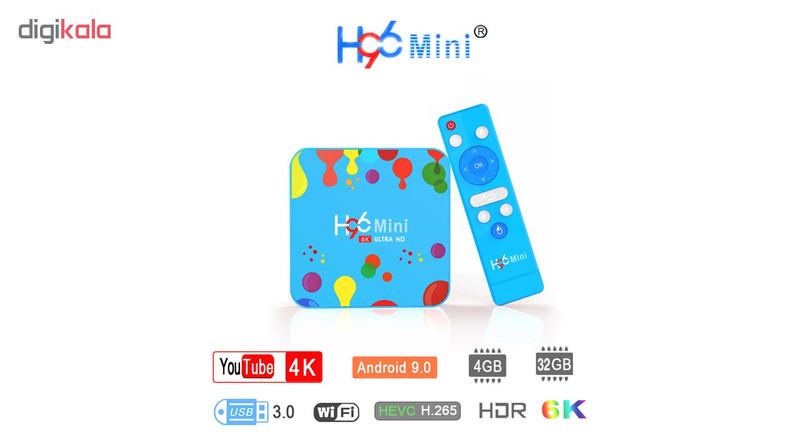 اندروید باکس اچ 96 مدل مینی 6K