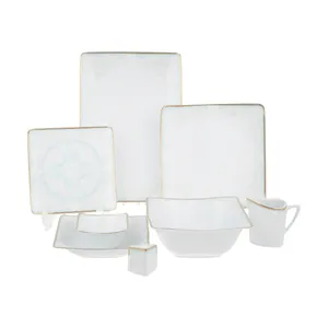 سرویس غذاخوری 30 پارچه چینی پردیس کاشان سری ونوس مدل السانا کد 300