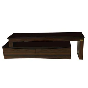 میز تلویزیون کرال استند مدل Z-160 GLASS