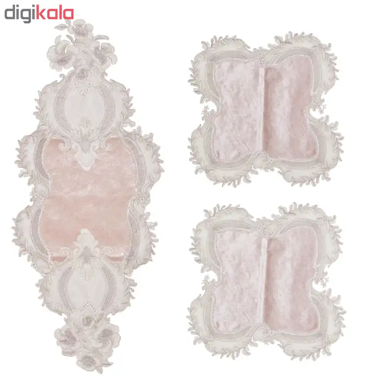 رومیزی 3 تکه کد 002