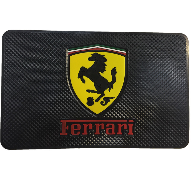 پد نگهدارنده اشیاء داخل خودرو طرح Ferrari مدل FER04