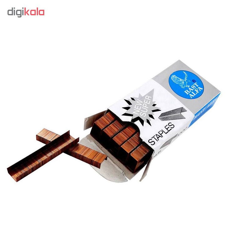 سوزن منگنه بست آلفا کد a10 سایز 24/6 بسته 5000 عددی