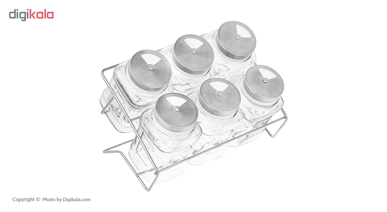 ست جای ادویه 6 پارچه مدل A6