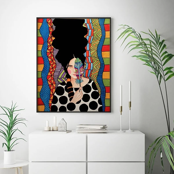 تابلو سالی وود مدل مرداد سرکش را رام کن کد T300108