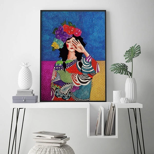 تابلو سالی وود مدل پس از آنچه بود کد T300120