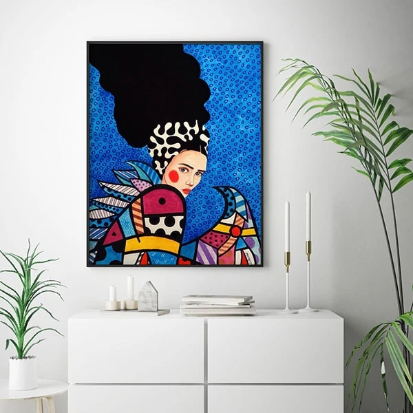 تابلو سالی وود مدل راز کد T300121