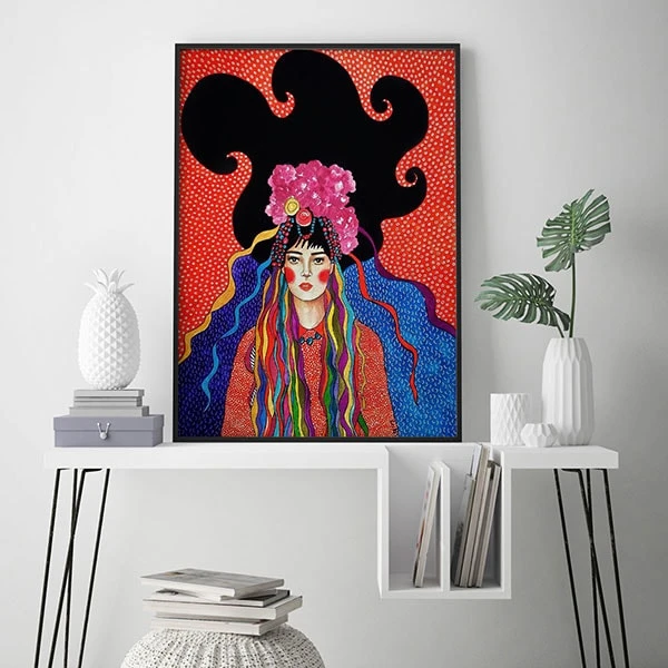 تابلو سالی وود مدل زندگی دیگر کد T300122