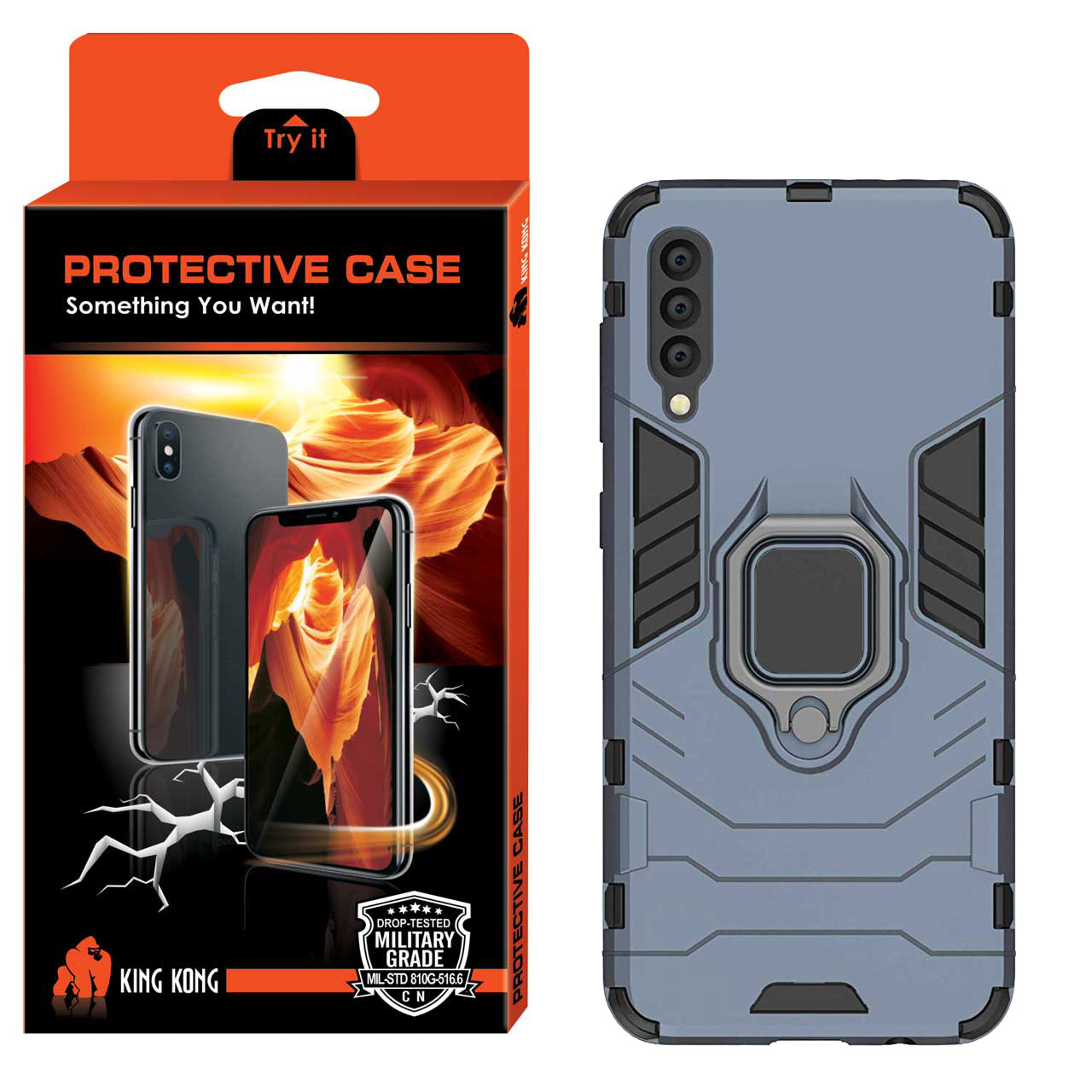 کاور کینگ کونگ مدل GHB01 مناسب برای گوشی موبایل سامسونگ Galaxy A30s 