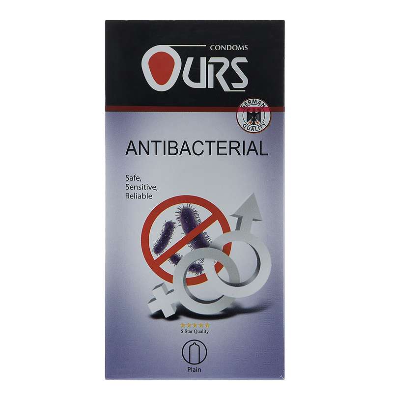 کاندوم اورز مدل Antibacterial And Antifungal بسته 12 عددی کاندوم اورز مدل Antibacterial And Antifungal بسته 12 عددی