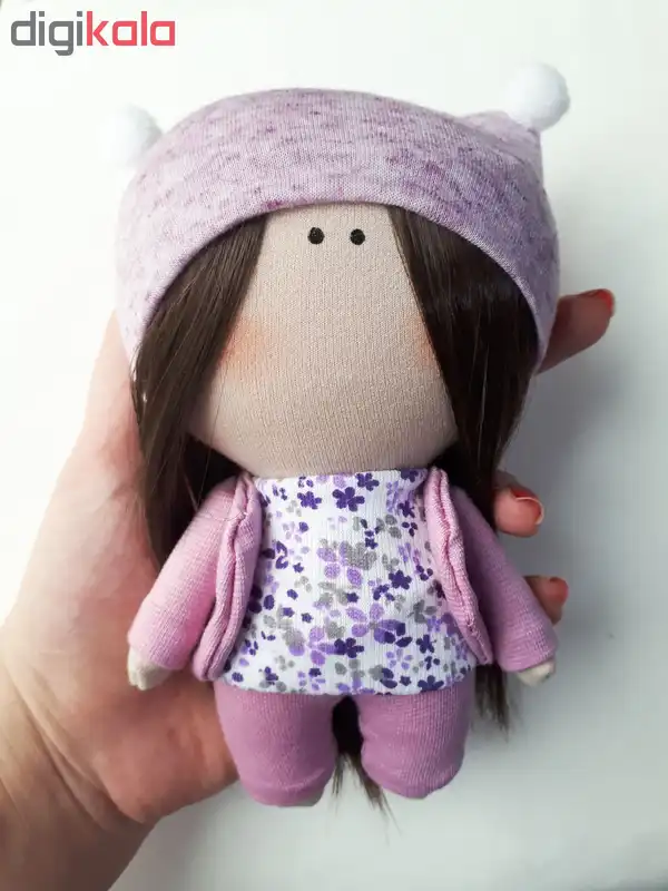 عروسک طرح دختر روسی کد MG03 ارتفاع 15 سانتی متر