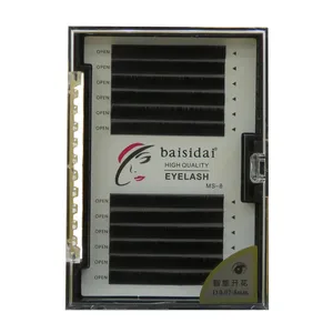 مژه مصنوعی بایسیدای مدل Volume lashes D کد 06