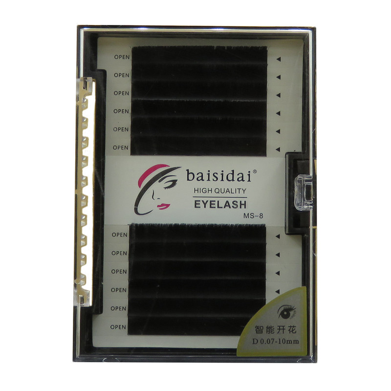 مژه مصنوعی بایسیدای مدل Volume lashes D کد 04