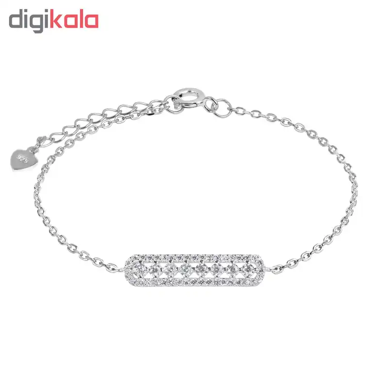 دستبند نقره زنانه اقلیمه کد DN438