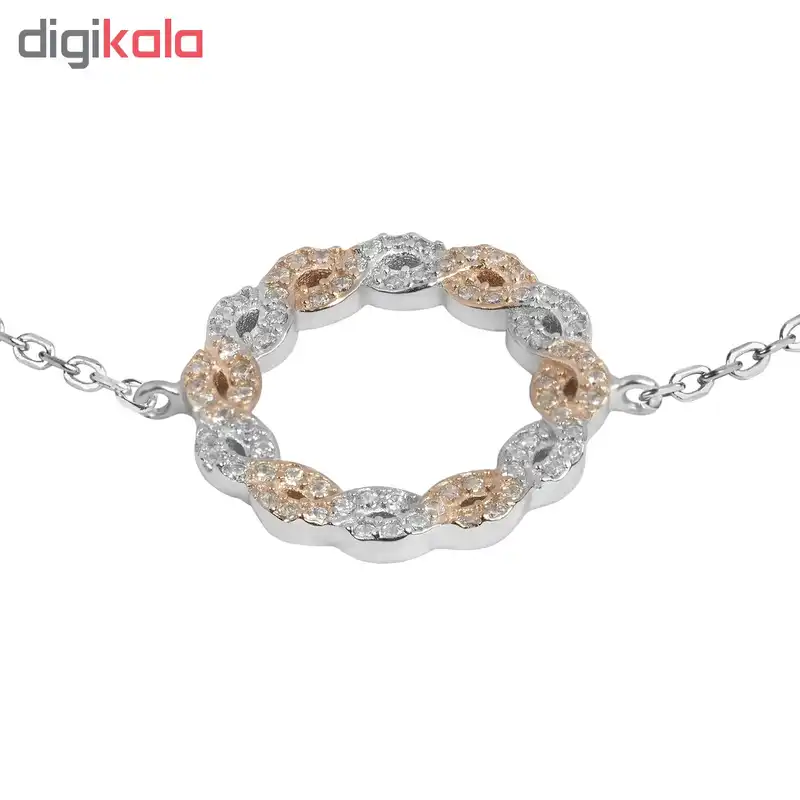 دستبند نقره زنانه اقلیمه کد DN439