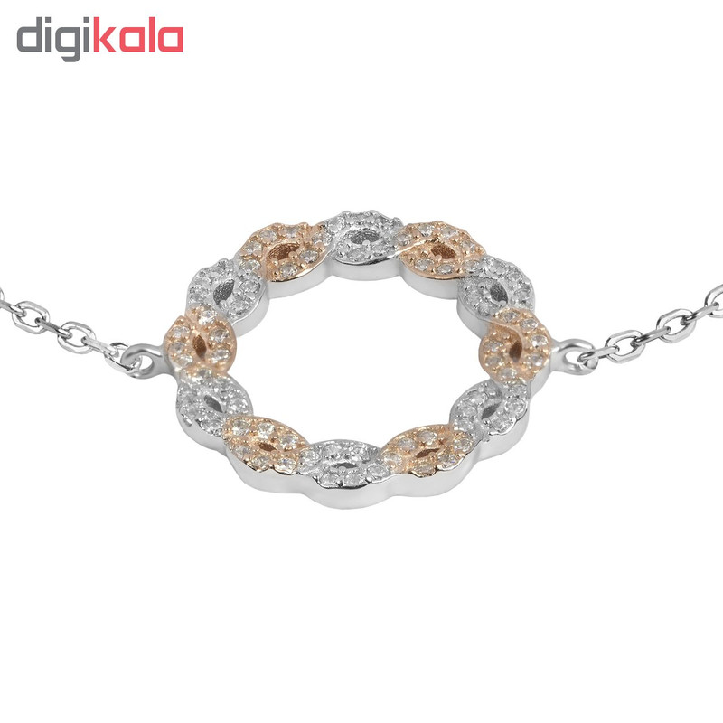 دستبند نقره زنانه اقلیمه کد DN439