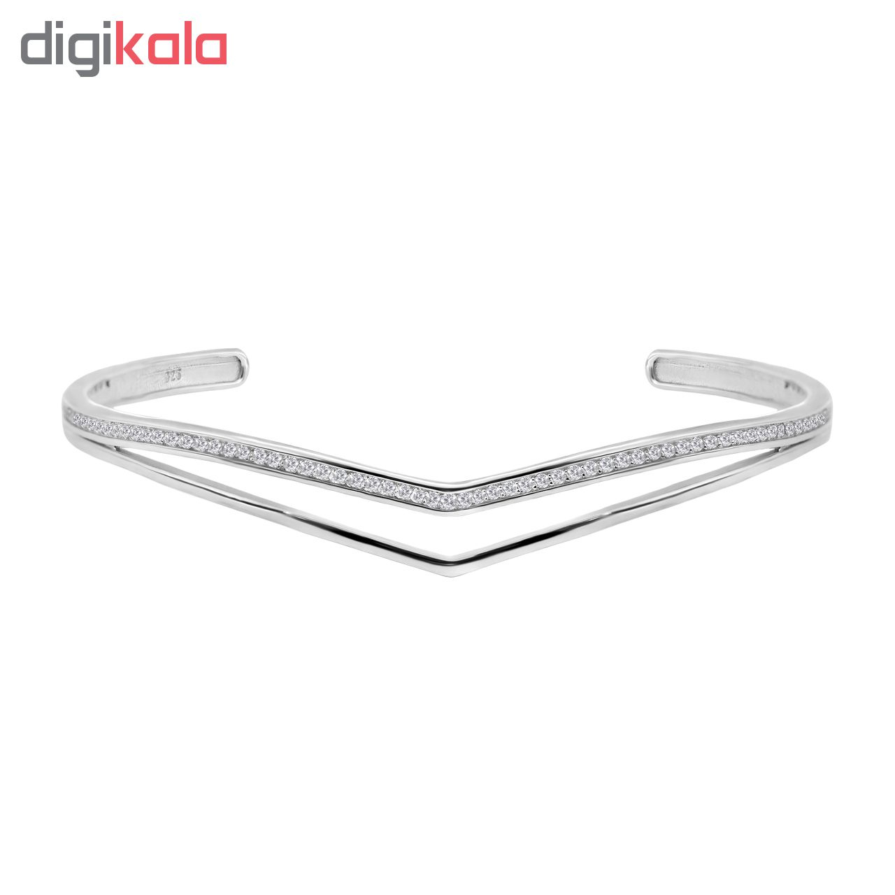 دستبند نقره زنانه اقلیمه کد DN440