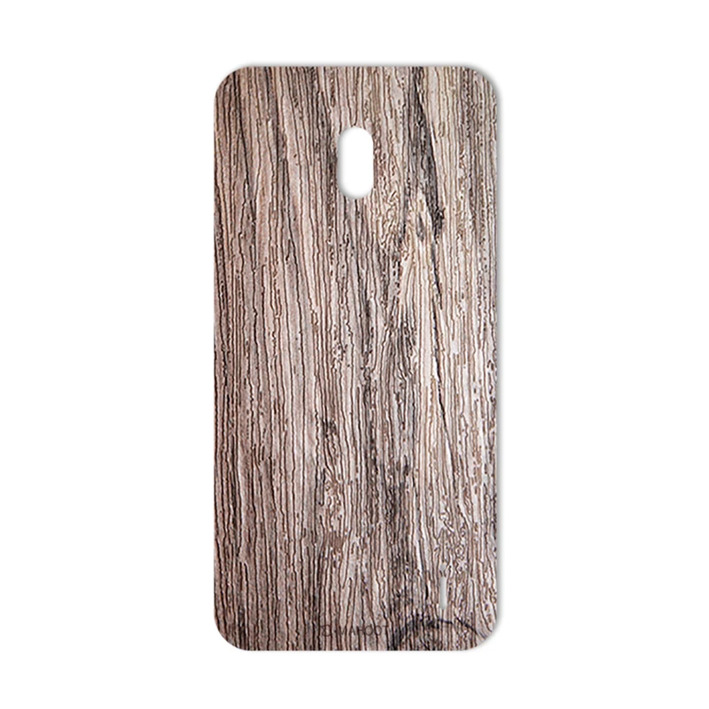 برچسب پوششی ماهوت مدل Walnut-Texture مناسب برای گوشی موبایل نوکیا 2.2