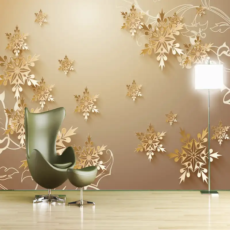 پوستر دیواری سه بعدی طرح گل کد 2118668