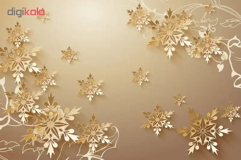 پوستر دیواری سه بعدی طرح گل کد 2118668