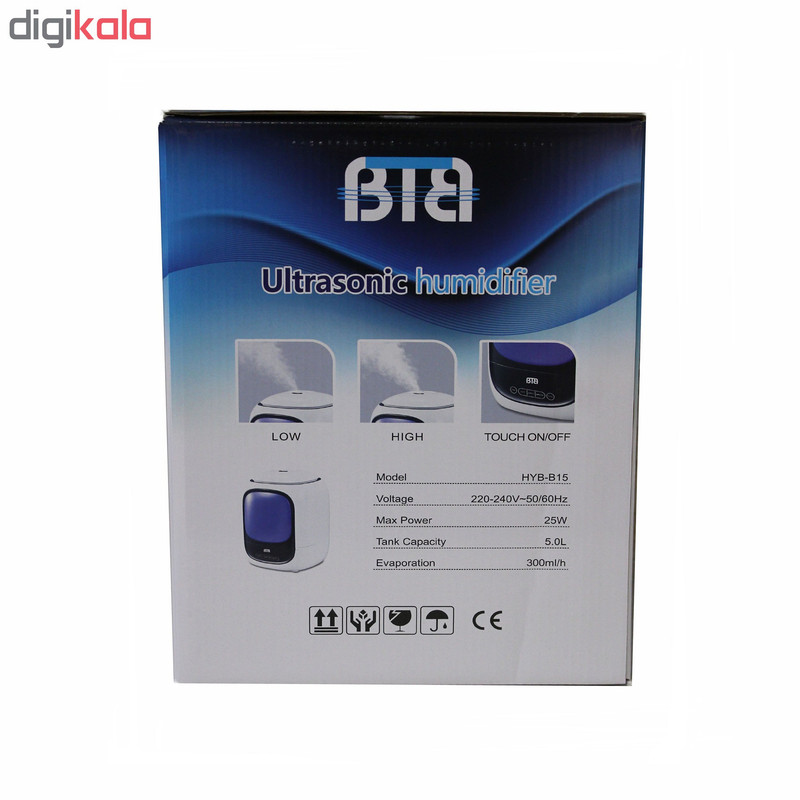 دستگاه بخور سرد بی تی بی مدل HYB-B15 دستگاه بخور سرد بی تی بی مدل HYB-B15