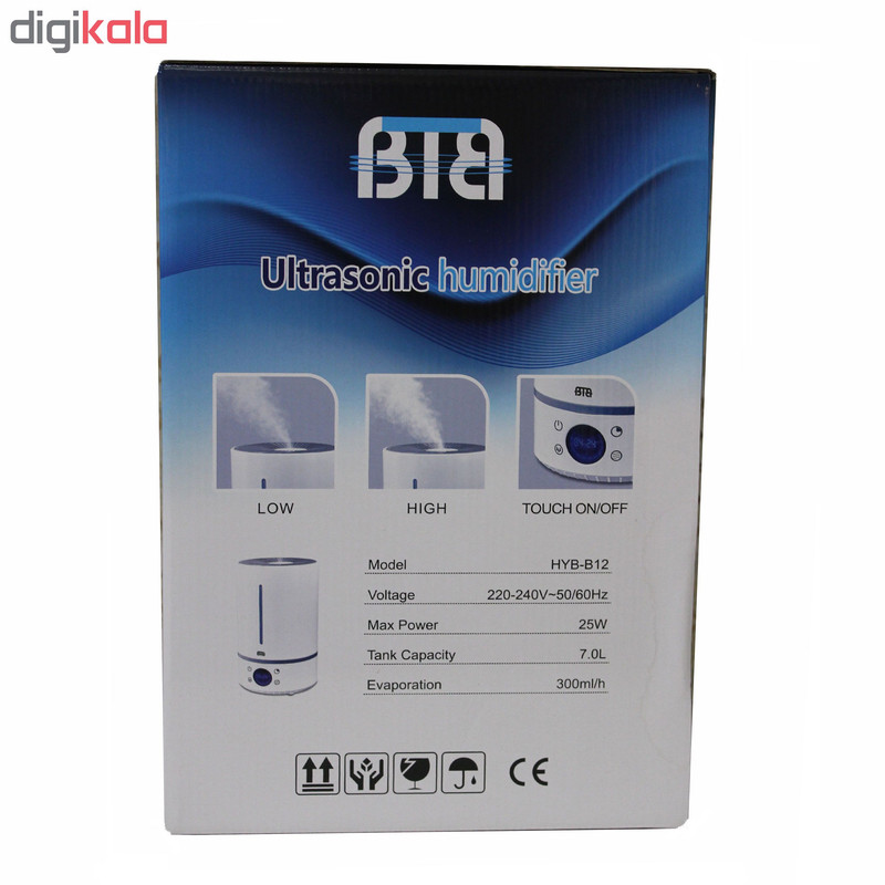 دستگاه بخور سرد بی تی بی مدل HYB-B12 دستگاه بخور سرد بی تی بی مدل HYB-B12